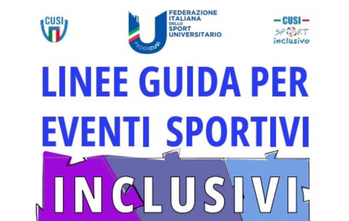 Linee Guida per eventi sportivi incl