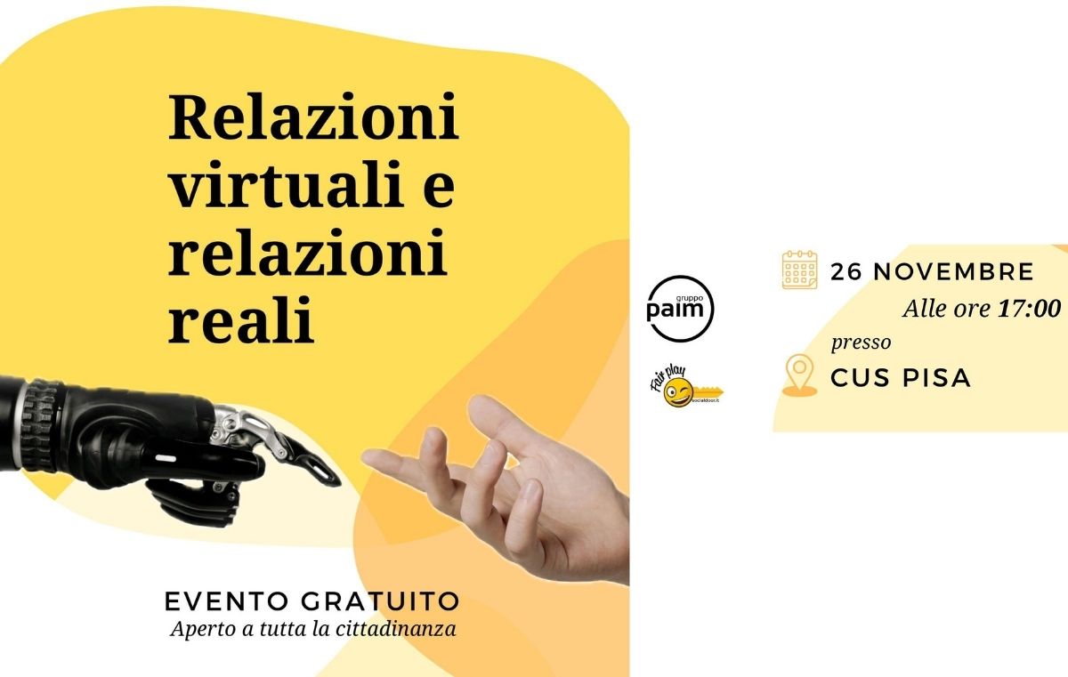 Relazioni virtuali e reali, un incontro dedicato all'educazione